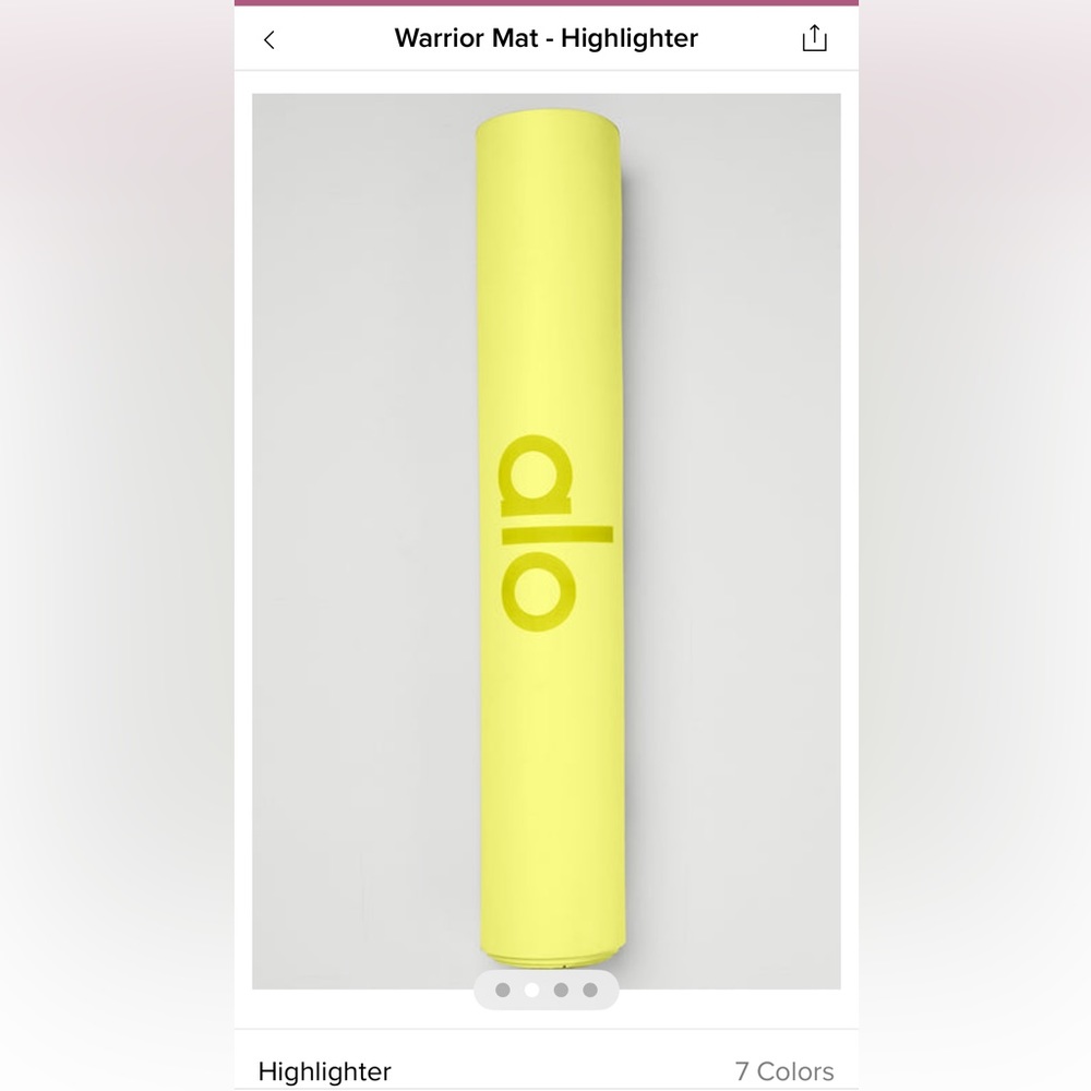 Alo Warrior Mat - Brand New!